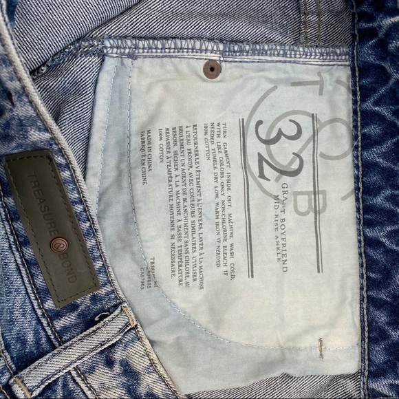 Treasure & Bond Grant Boyfriend MidRise Ankle Jean - Picture 8 of 8
